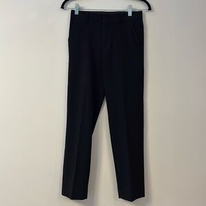 Calvin Klein girls black straight leg dress pants
